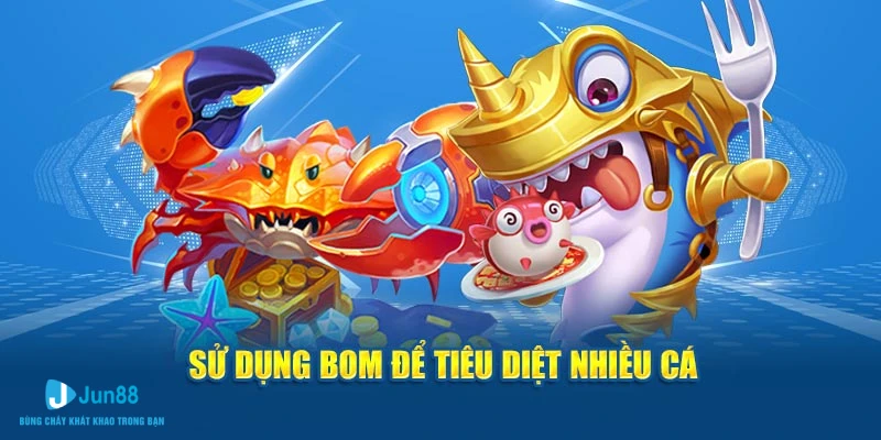 Sử dụng bom để tiêu diệt nhiều cá